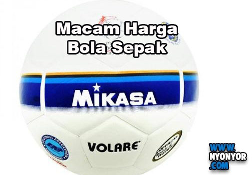 Daftar Harga Bola Sepak Teranyar Saat Ini